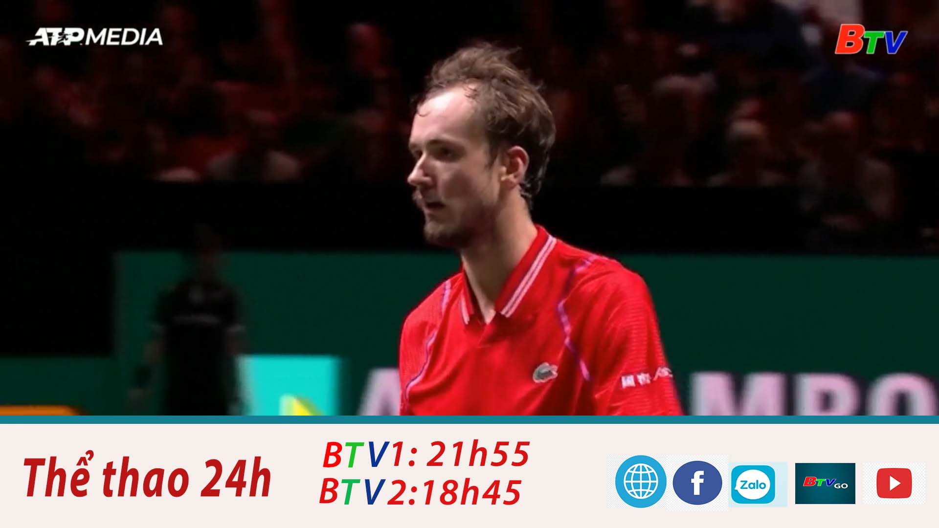 Daniil Medvedev vào chung kết Rotterdam mở rộng